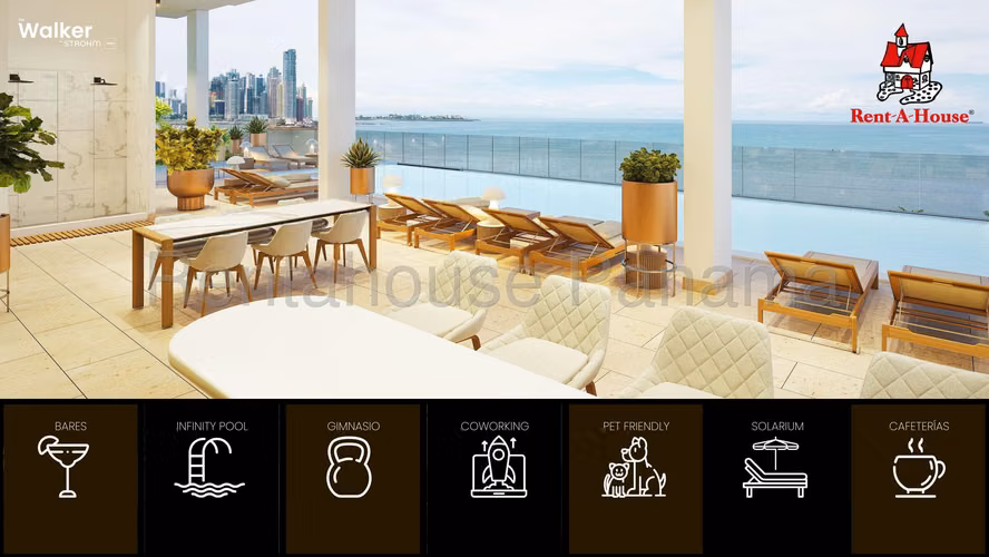 Venta de Apartamento en Avenida Balboa Ph The Walker 35 Mts PD