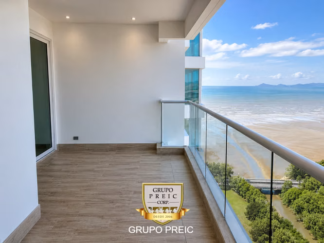 APARTAMENTO EN ALQUILER COSTA DEL ESTE PH ARIA LINEA BLANCA AC