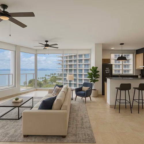 Luxury Apartment in PH Sky, Panoramic View, Av. Balboa.