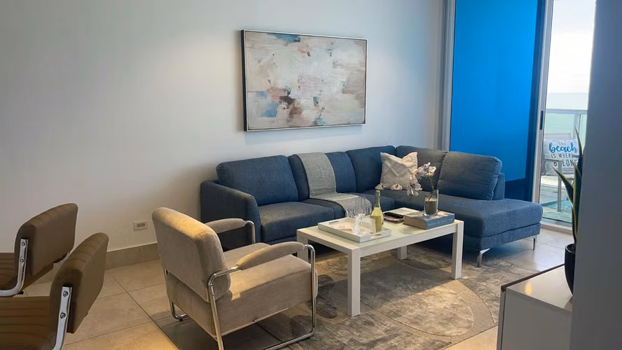 Apartamento con Vista al Mar en Alquiler en PH Ocean Waves, Nueva Gorgona