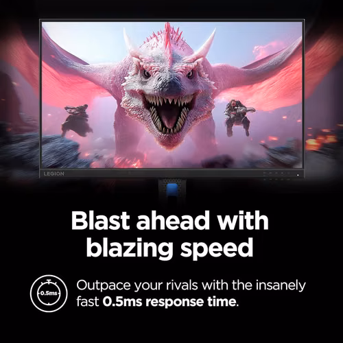 Monitor Gaming Lenovo Legion R24e - 23.8" FHD - 180 Hz - 0.5 ms de respuesta - FreeSync