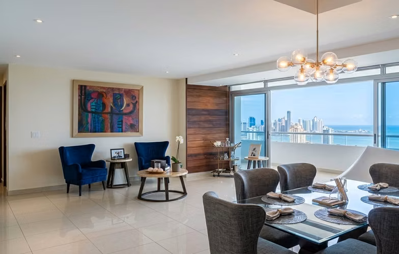 Apartamento en Costa del Este I con Amplio Balcón y vista a la ciudad