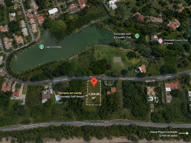 Terreno en Venta en Coronado Golf Resort – Excelente Ubicación