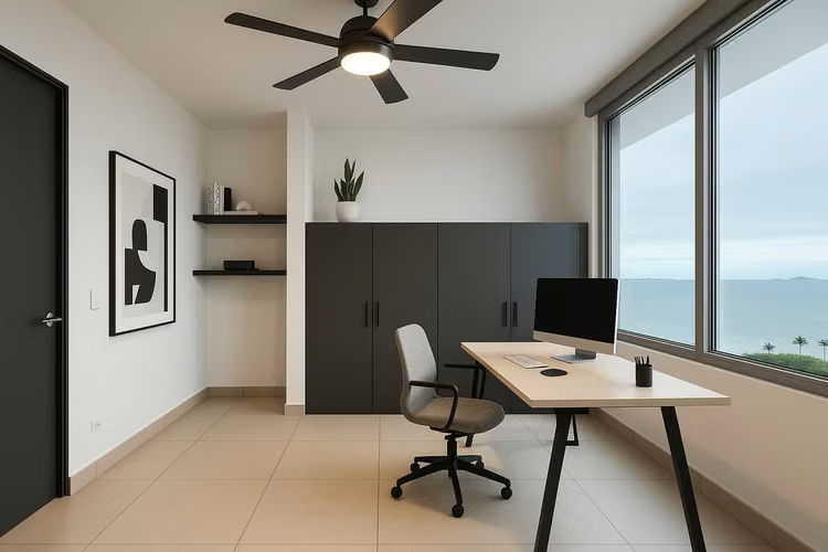 * Apartamento en Avenida Balboa I amoblado I 3 Rec I con balcón y vista al mar