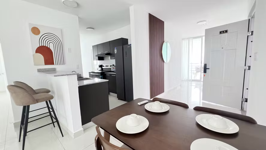 Apartamento Ph Teus Tower II Carrasquilla San Francisco  - Amoblado con Vista al Mar