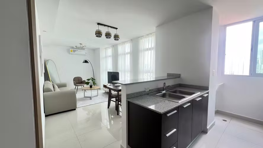 Apartamento Ph Teus Tower II Carrasquilla San Francisco  - Amoblado con Vista al Parque Omar - Imagen 9