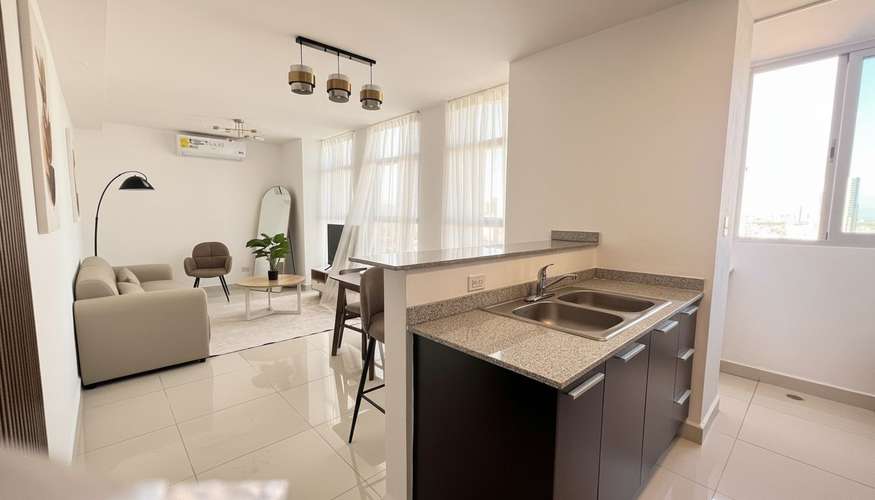 Apartamento Ph Teus Tower II Carrasquilla San Francisco  - Amoblado con Vista al Parque Omar - Imagen 6