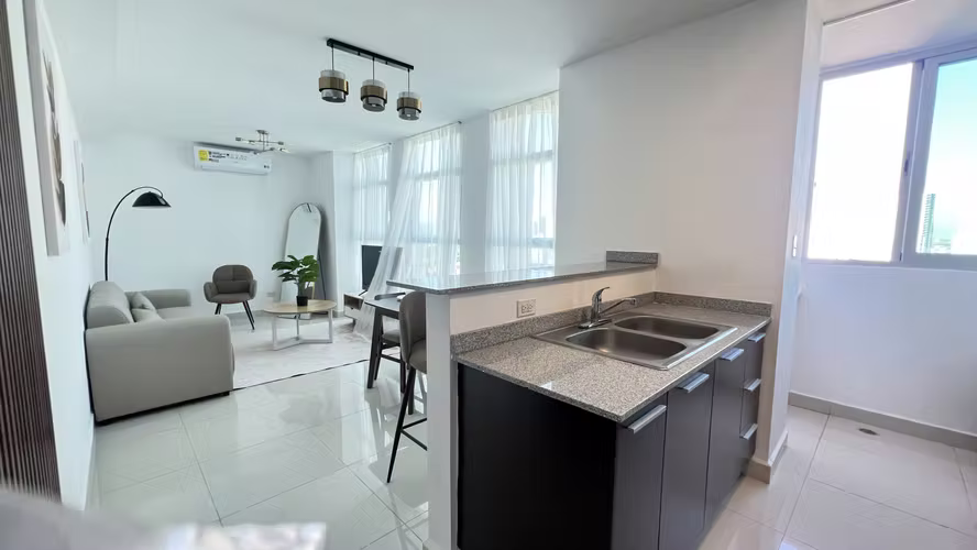 Apartamento Ph Teus Tower II Carrasquilla San Francisco  - Amoblado con Vista al Parque Omar - Imagen 6