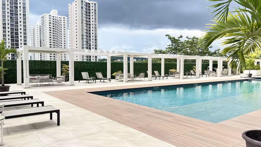 Encantador Apartamento PH Mi Condado Condado del Rey Amelia Denis de Icaza Linea Blanca - Imagen 17
