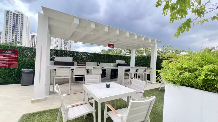 Encantador Apartamento PH Mi Condado Condado del Rey Amelia Denis de Icaza Linea Blanca - Imagen 9