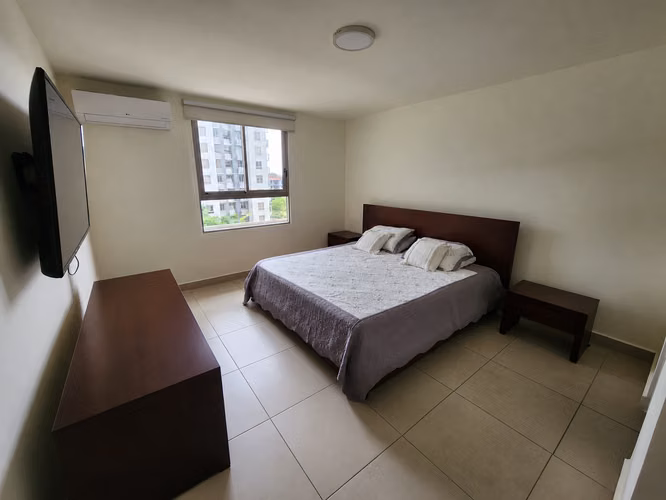 Apartamento Amoblado en Panamá Pacífico | 107 m² | 2 Recámaras | $1,400
