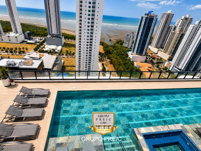 Apartamento en alquiler costa del este Ph Arcadia amoblado CC