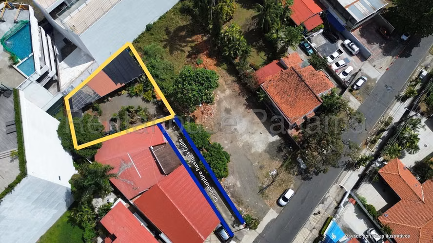Alquiler de lote de terreno de 475m2 en Coco del Mar