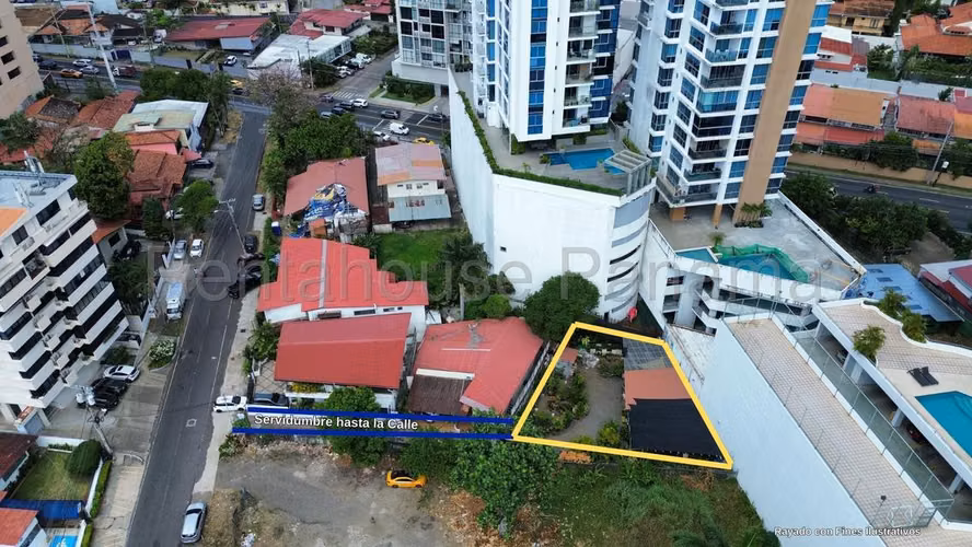 Alquiler de lote de terreno de 475m2 en Coco del Mar