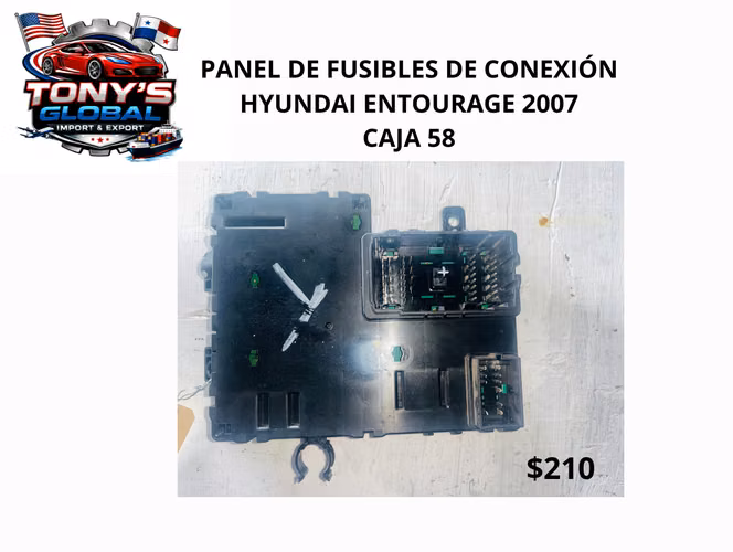PANEL DE FUSIBLES DE CONEXION- HYUNDAI ENTOURAGE 2007 - Imagen 2