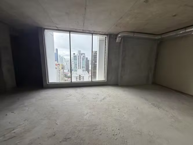 Oficina en Obarrio - obra gris- 65m2