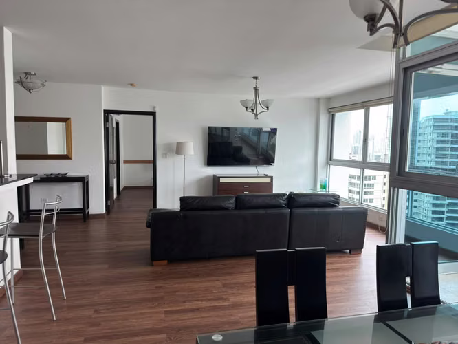 APARTAMENTO AV BALBOA FULL AMOBLADO 1 REC AREA SOCIAL GYM BALCON