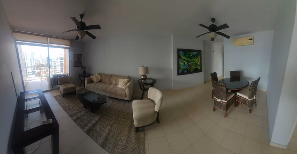 APARTAMENTO FULL AMOBLADO  125 MTS 3 REC CUARTO Y BAÑO EMPLEADA AREA SOCIAL PISCINA