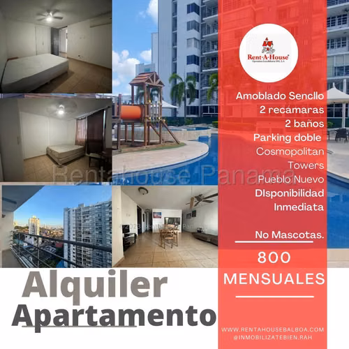 Apartamento en Alquiler en Pueblo Nuevo RJ