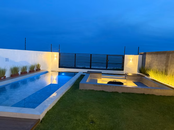 CASA DE PLAYA CON ACCESO DIRECTO AL MAR - AREA DE FOGATA
