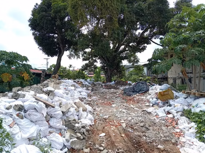 Remate de terreno 800m2