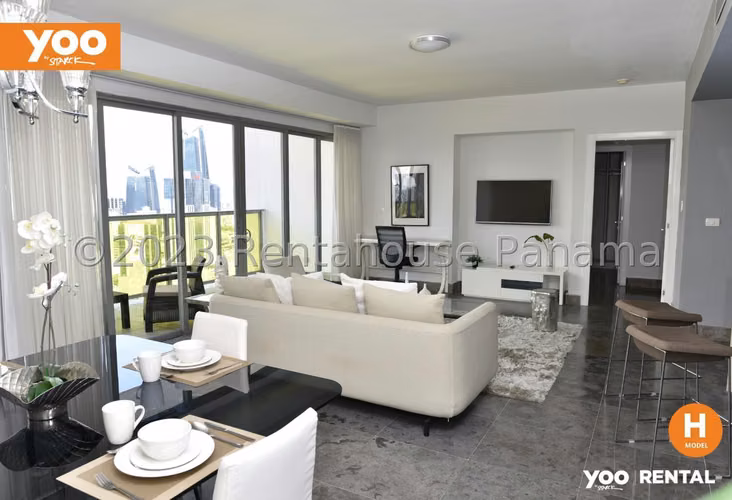Alquilo Apartamento en Avenida Balboa LC26-92
