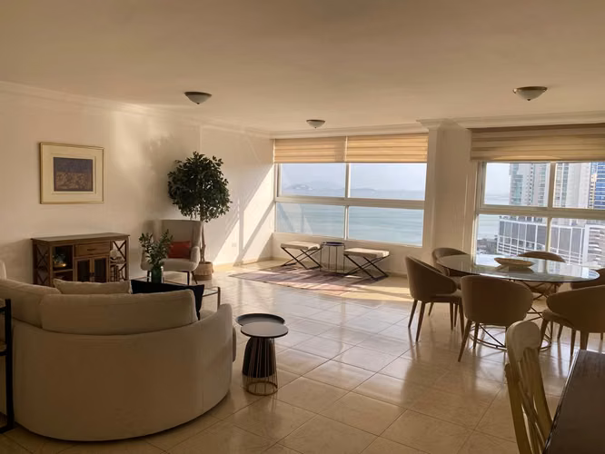 ALQUILER DE APARTAMENTO AMOBLADO EN PUNTA PACIFICA CON GARITA DE SEGURIDAD - Imagen 3