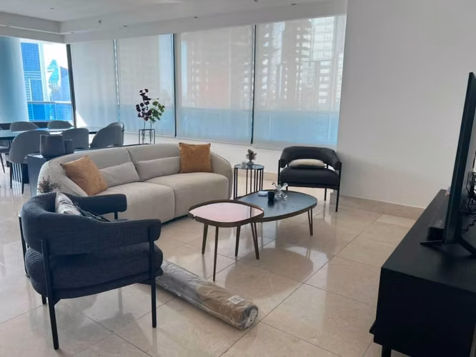 Se alquila apartamento amueblado en Paitilla ph Deluxe Residences