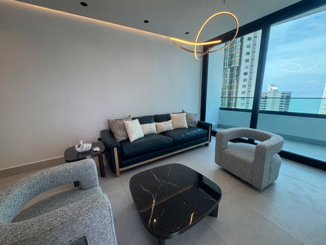 Alquiler Apartamento Amoblado en Paitilla con Vista al Mar PH AquaPoint - Imagen 1