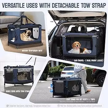 Maleta super comoda para perro mediano nueva