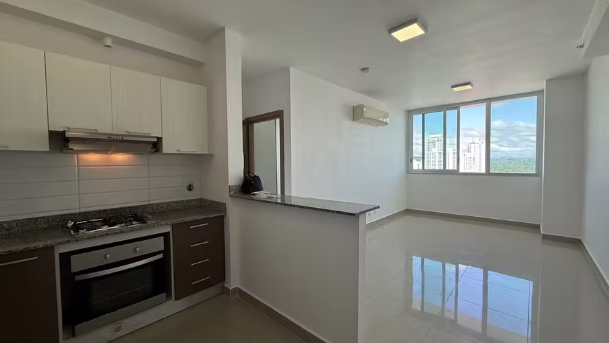 Se alquila Apt amoblado de 1recámaras, 1 baños, 1 parking.