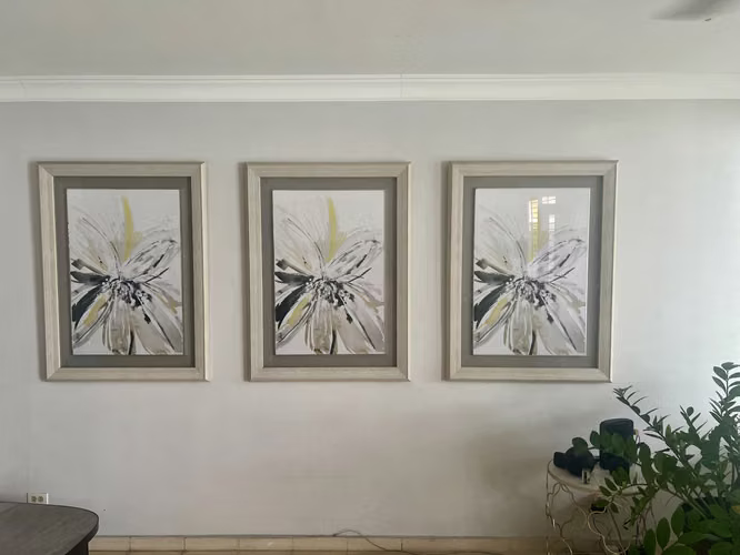 Se vende Juego de 3 Cuadros Decorativos Grandes 90x120 cm