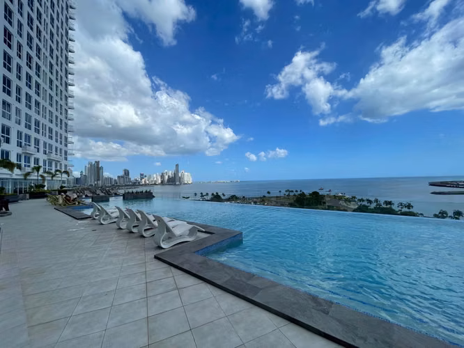 Se alquila hermoso apartamento, amoblado, con vista al mar en Ph The Sands Avenida Balboa. - Imagen 2