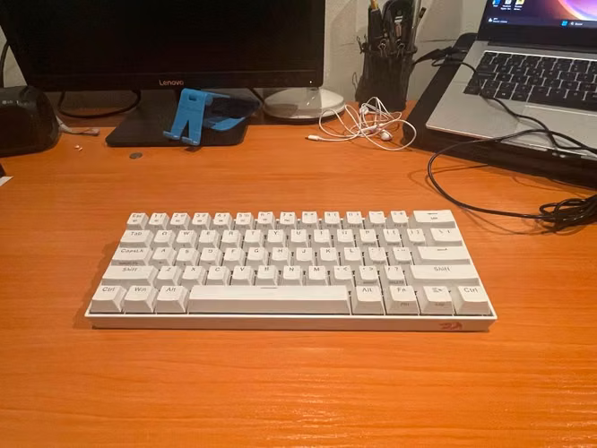 Teclado Mecánico Redragon Draconic K530W-RGB-SWITCHES Brown- Excelente Estado