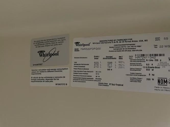 Remato nevera con fuga de gas en 40 $ por hoy