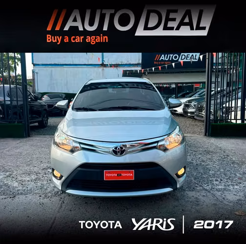 TOYOTA YARIS AÑO 2017 AUTOMÁTICO
