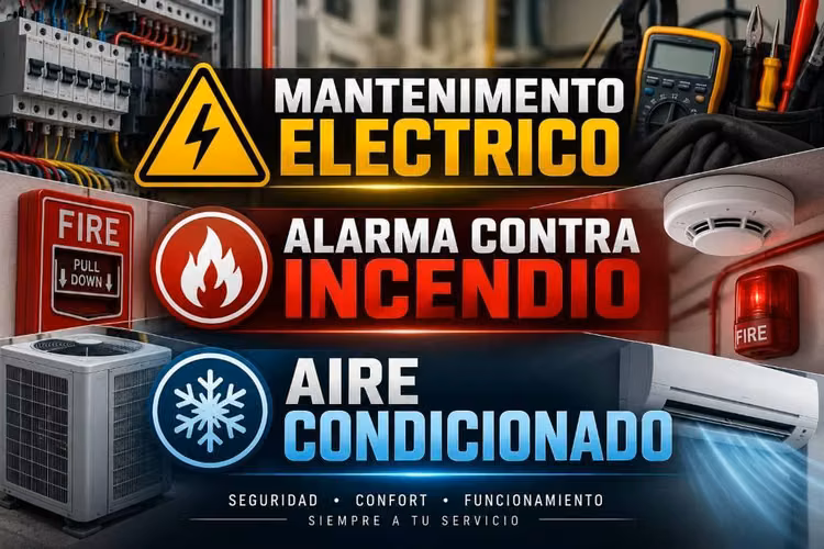 Servicio de mantenimientos nivel nacional