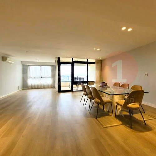 APARTMENT FOR RENT ON THE EAST COAST - PH SEA PARK II - VIEW OF THE PARK - WHITE LINE