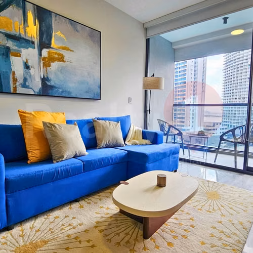 APARTAMENTO EN ALQUILER EN AVENIDA BALBOA – PH NUOVO ARMANI – TOTALMENTE AMOBLADO – VISTA AL MAR - Imagen 5
