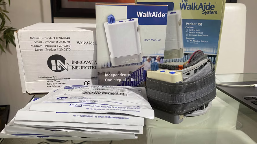 WalkAide® System Original – Equipo Completo para Pie Caído (Foot Drop) - Imagen 2