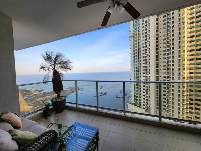 Punta Pacífica | P.H. Dupont Tower | Vista al Mar Amoblado ($2,400) - Imagen 2