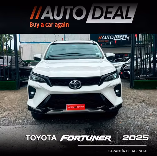 TOYOTA FORTUNER AÑO 2025 AUTOMÁTICO