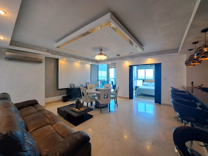 ALQUILER APARTAMENTO AVENIDA BALBOA AMOBLADO VISTA AL MAR 2 REC TC - Imagen 3