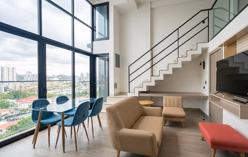 Apartamento en Coco del Mar I 1 Rec I Amoblado I Con balcón y vista espectacular