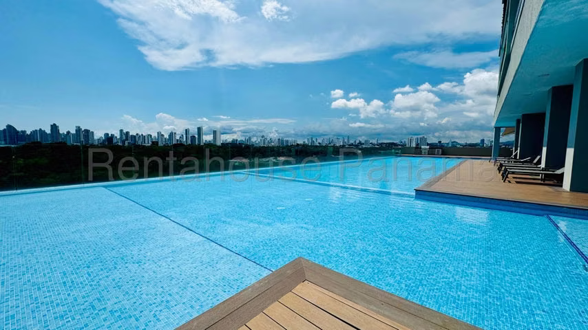 APV-Alquiler de apartamento semi amoblado con vista al mar en Costa del Este, PH Bali. - Imagen 15