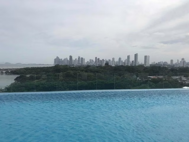 APV-Alquiler de apartamento semi amoblado con vista al mar en Costa del Este, PH Bali.