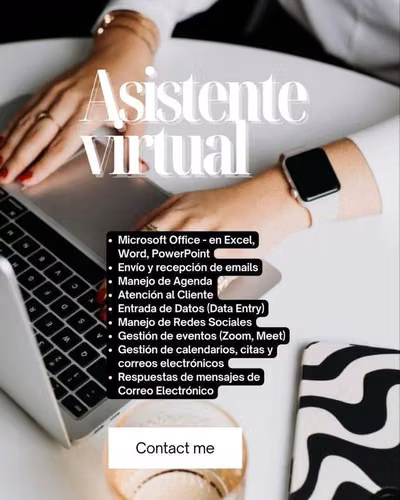 Asistente Virtual Administrativo y Profesionales Independientes