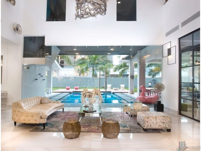ALQUILER MANSION CON PISCINA EN COSTA DEL ESTE 5 RECAMARAS 1200M2 - Imagen 6