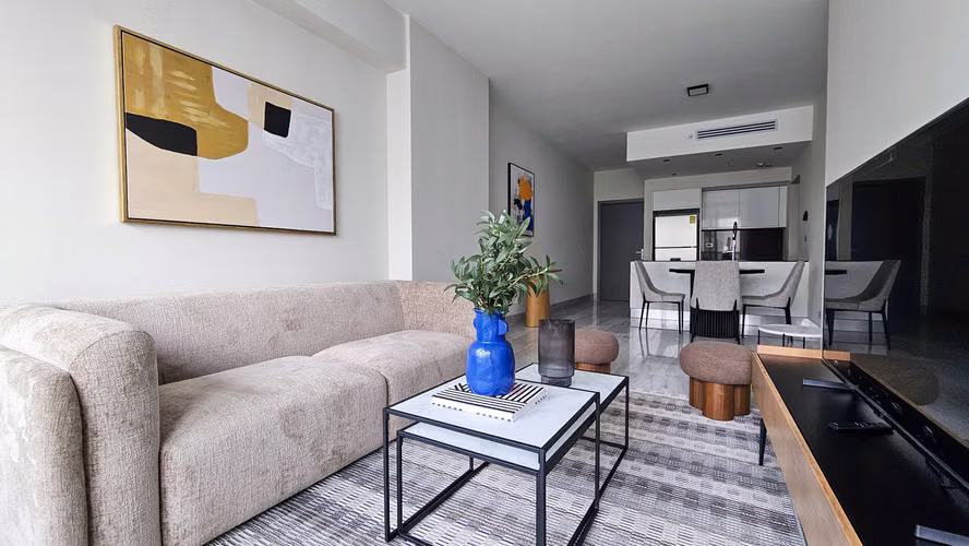 VENTA Y ALQUILER DE APARTAMENTO AMOBLADO EN BELLA VISTA