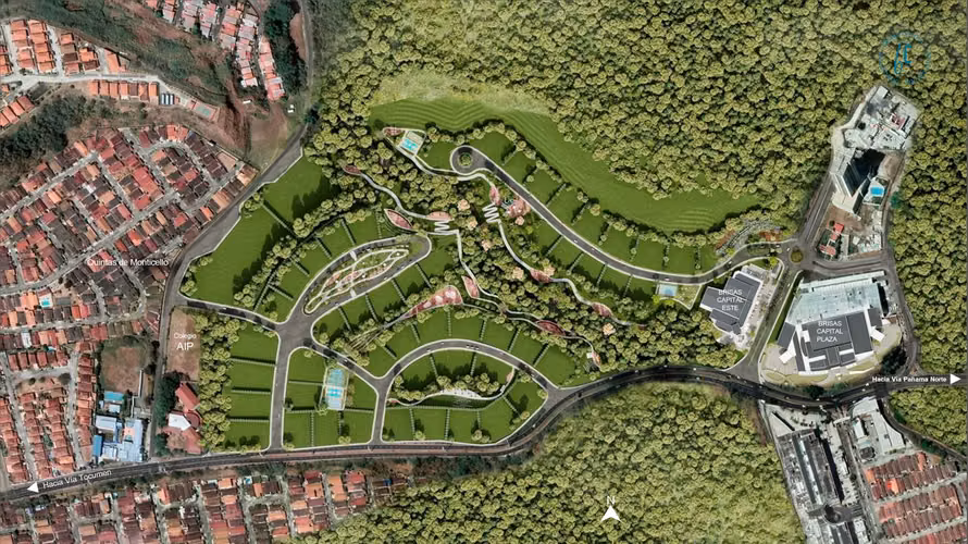 Lote en Brisas del Golf para uso Residencial y Comercial (RM3C2) de 1831.76m2 - Imagen 6